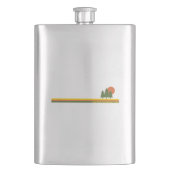 Flasque Parc provincial Quetico Pine Trees Soleil (devant)