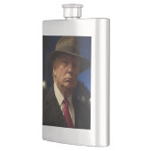 Flasque Parrain de l'Amérique Don J. Trump (Gauche)