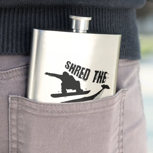 Flasque Partager Le Gnarwhal (En situation)