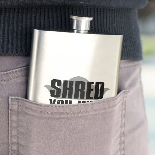 Flasque Partagez votre volonté (En situation)