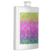 Flasque Parties scintillant pourpre Snakeskin (Droite)