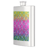 Flasque Parties scintillant pourpre Snakeskin (Gauche)