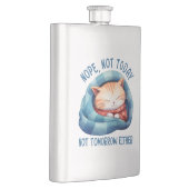 Flasque Pas aujourd'hui, pas demain - Introververted Humou (Droite)