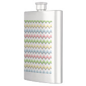Flasque Pastel Chevron-Drop Shadow par Shirley Taylor (Gauche)