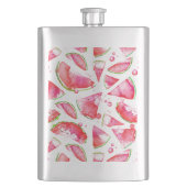 Flasque Pastèque à l'aquarelle 1 (devant)