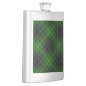 Flasque Pâte verte de tartan MacArthur (Droite)