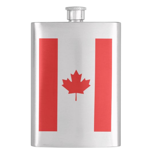 Flasque Patriotic National Flag of Canada (devant)