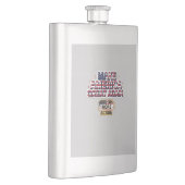 Flasque Patriotic Peace Decal (Droite)