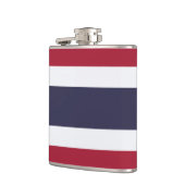 Flasque patriotique avec drapeau de Thaïlande (Gauche)