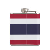 Flasque patriotique avec drapeau de Thaïlande (Dos)