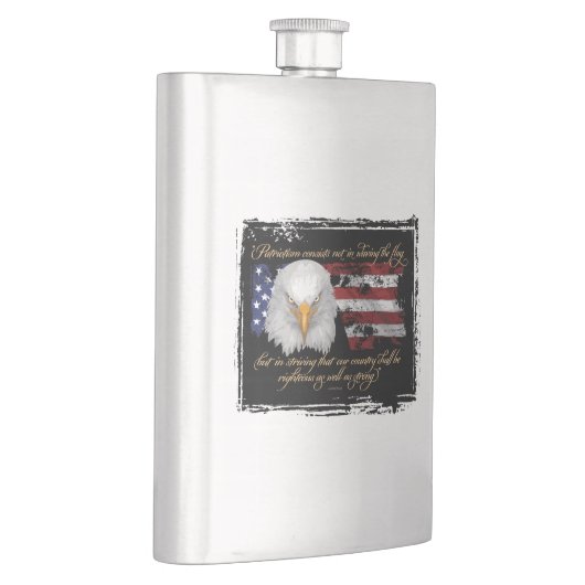 Flasque Patriotisme juste (Droite)