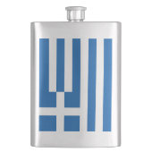 Flasque pavillon de la Grèce (devant)