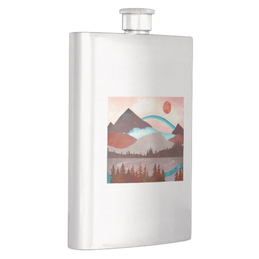 Flasque Paysage Blue Rainbow (Droite)