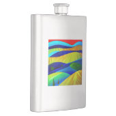 Flasque Paysage de Rainbow Imaginaire Hills (Droite)