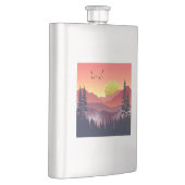 Flasque Paysage des monts Crimson (Droite)