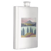 Flasque Paysage du lac Red Sky (Droite)