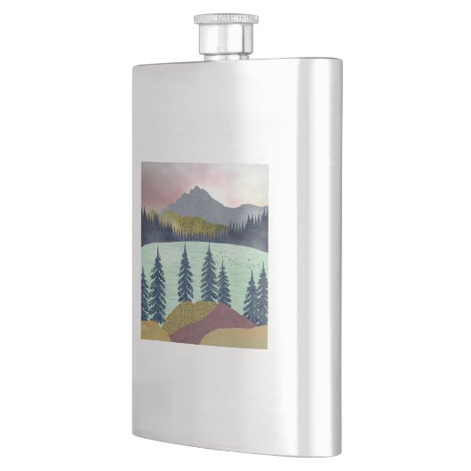 Flasque Paysage du lac Red Sky (Gauche)