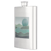 Flasque Paysage du monde Turquoise (Gauche)