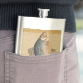 Flasque Pêche à la carpe peinture à l'eau douce (En situation)