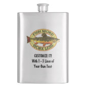 Flasque Pêche à la mouche (devant)