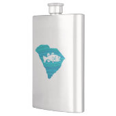 Flasque Pêche par vagues en Caroline du Sud (Gauche)