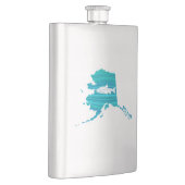 Flasque Pêche Saumon de la vague de l'Alaska (Droite)