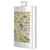 Flasque Pêche scientifique vintage (Gauche)