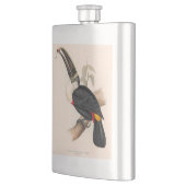 Flasque Peinture animalière d'antiquités Toucans (Gauche)