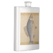 Flasque peinture de pêche de carpe dessin d'eau douce (Droite)