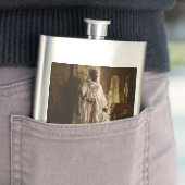 Flasque Peinture en chef maure africaine Portrait (En situation)