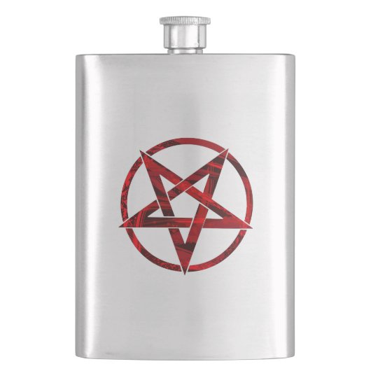Flasque Pentagram Red Devil (devant)