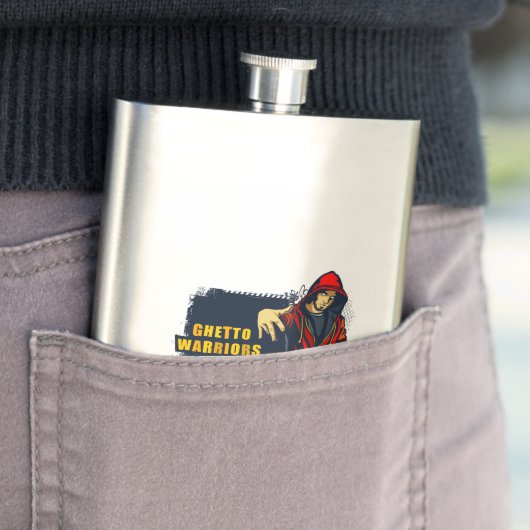 Flasque per flask (En situation)