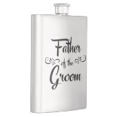 Flasque Père du marié - cadeau drôle de dîner de (Droite)