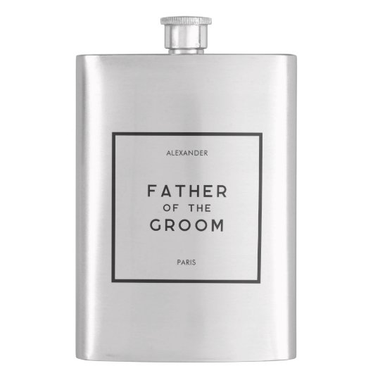 Flasque Père Monochrome Français Mini Chic De La Salle (devant)