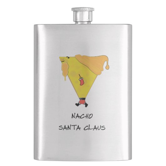 Flasque Père Noël Nacho (devant)