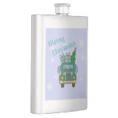 Flasque Père Noël vue de devant Joyeux Noël (Droite)