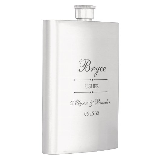 Flasque Personnalisé Usher (Droite)