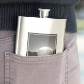 Flasque Personnaliser le thème de golf Flask Classique (En situation)