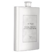 Flasque Personnaliser Texte Décoré Inset Classic Fla (Droite)