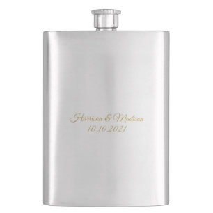 Flasque personnaliser texte Mariage cadeaux faveurs
