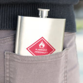 Flasque Personnalité inflammable (En situation)