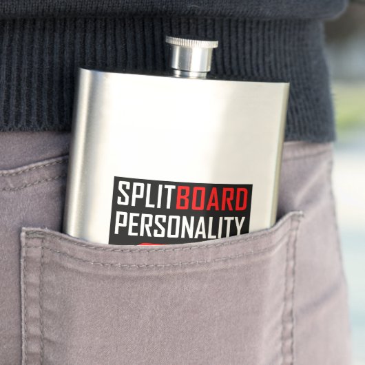 Flasque Personnalité Splitboard (En situation)