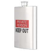 Flasque Personne privée rester en dehors (Gauche)