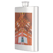 Flasque Perspective ascendante de la pagode, Miyajima (Gauche)