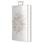 Flasque pétales de pierre blanche (Gauche)