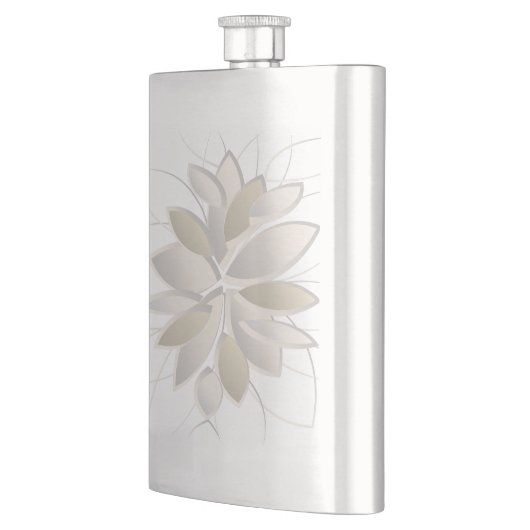 Flasque pétales de pierre blanche (Gauche)