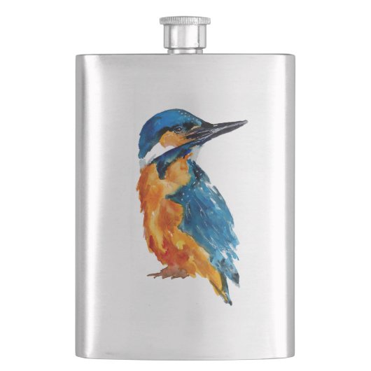 Flasque Petit martin pêcheur Bird (devant)