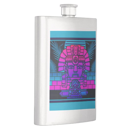 Flasque Pharaon Synthwave (Droite)