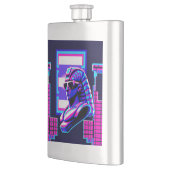 Flasque Pharaon Synthwave (Gauche)