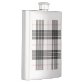 Flasque Pherson tartan noir blanc plaid (Droite)